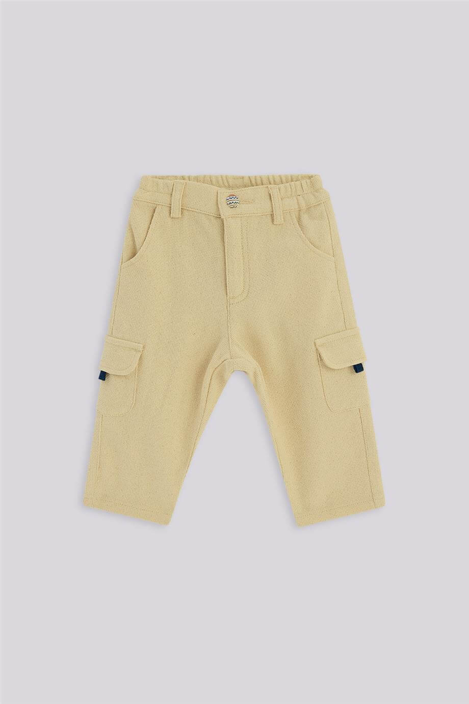 GB Baby Baby Boy Ecru TrousersGB Baby Baby Boy Ecru Trousers