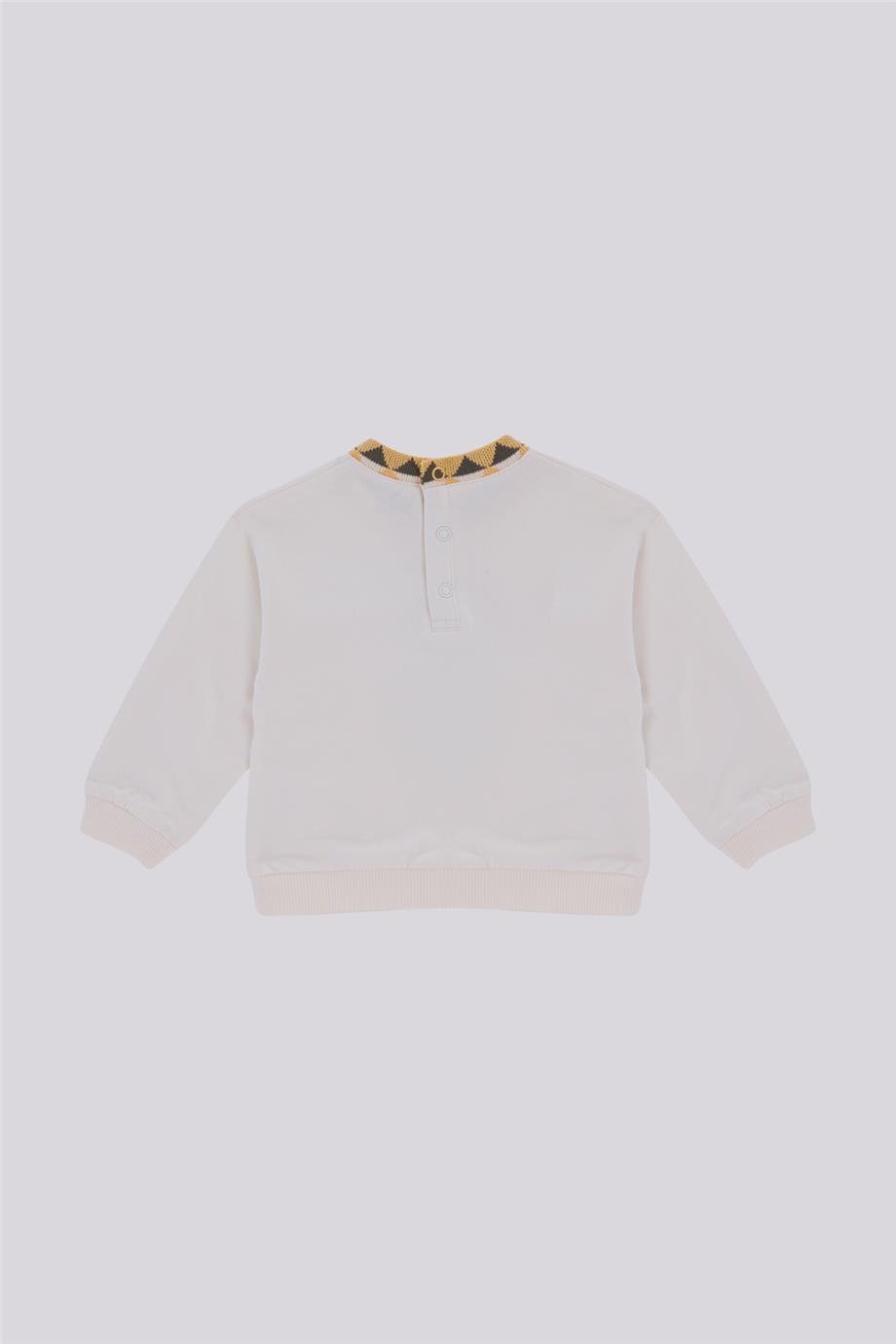 GB Baby Erkek Bebek Ekru SweatshirtGB Baby Erkek Bebek Ekru Sweatshirt