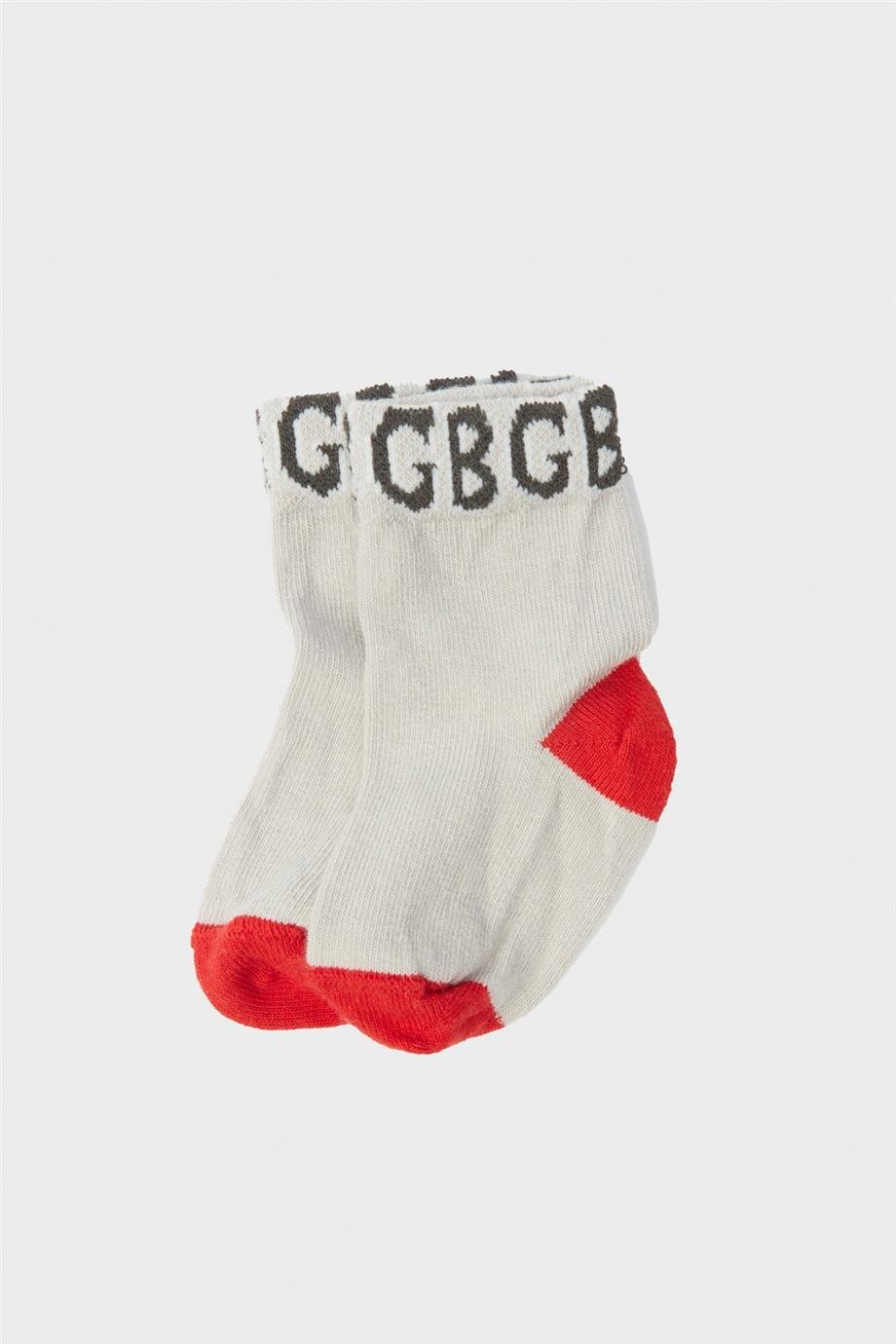 GB Baby Erkek Bebek Gri Çorap