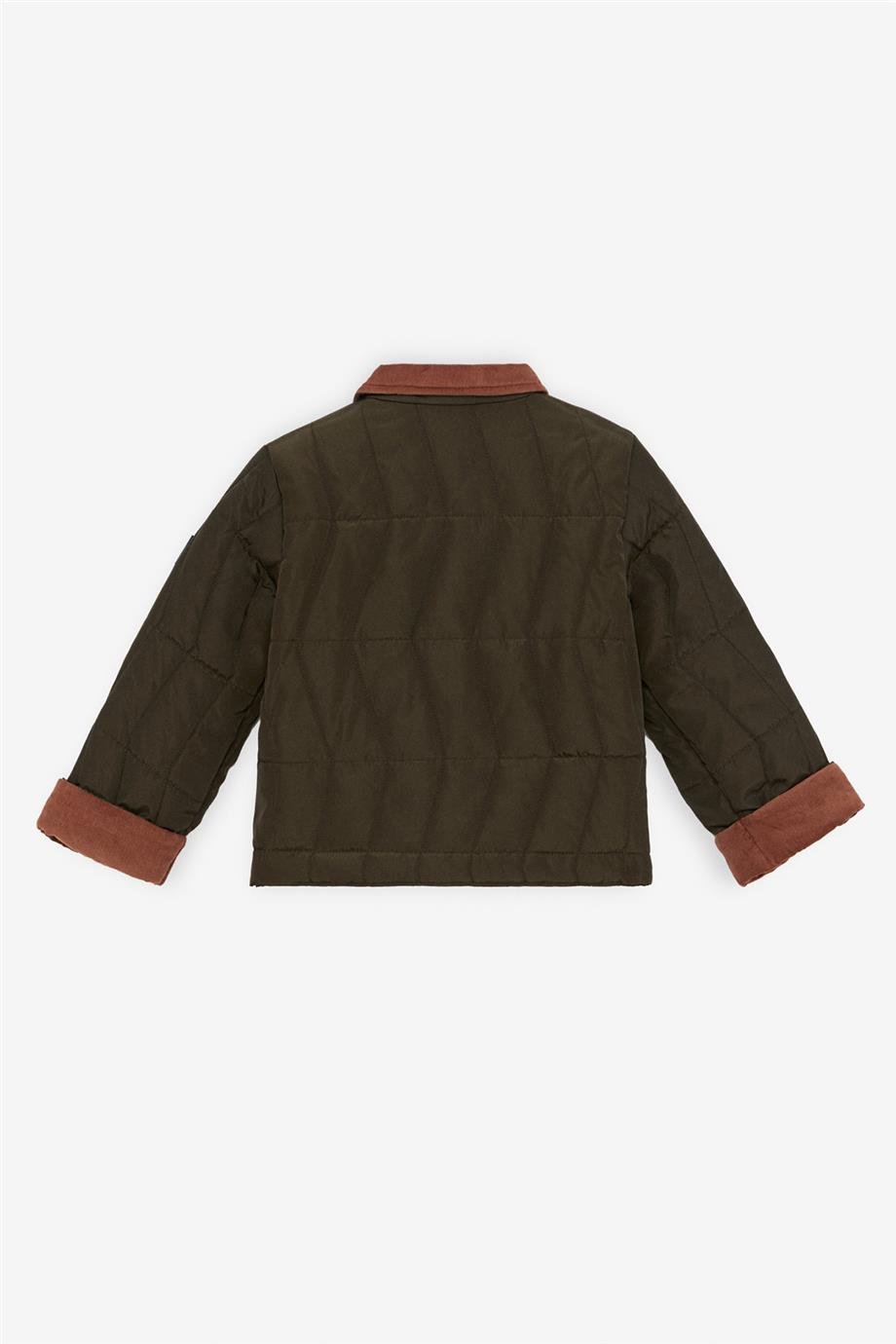 GB Baby Baby Boy Khaki CoatGB Baby Baby Boy Khaki Coat