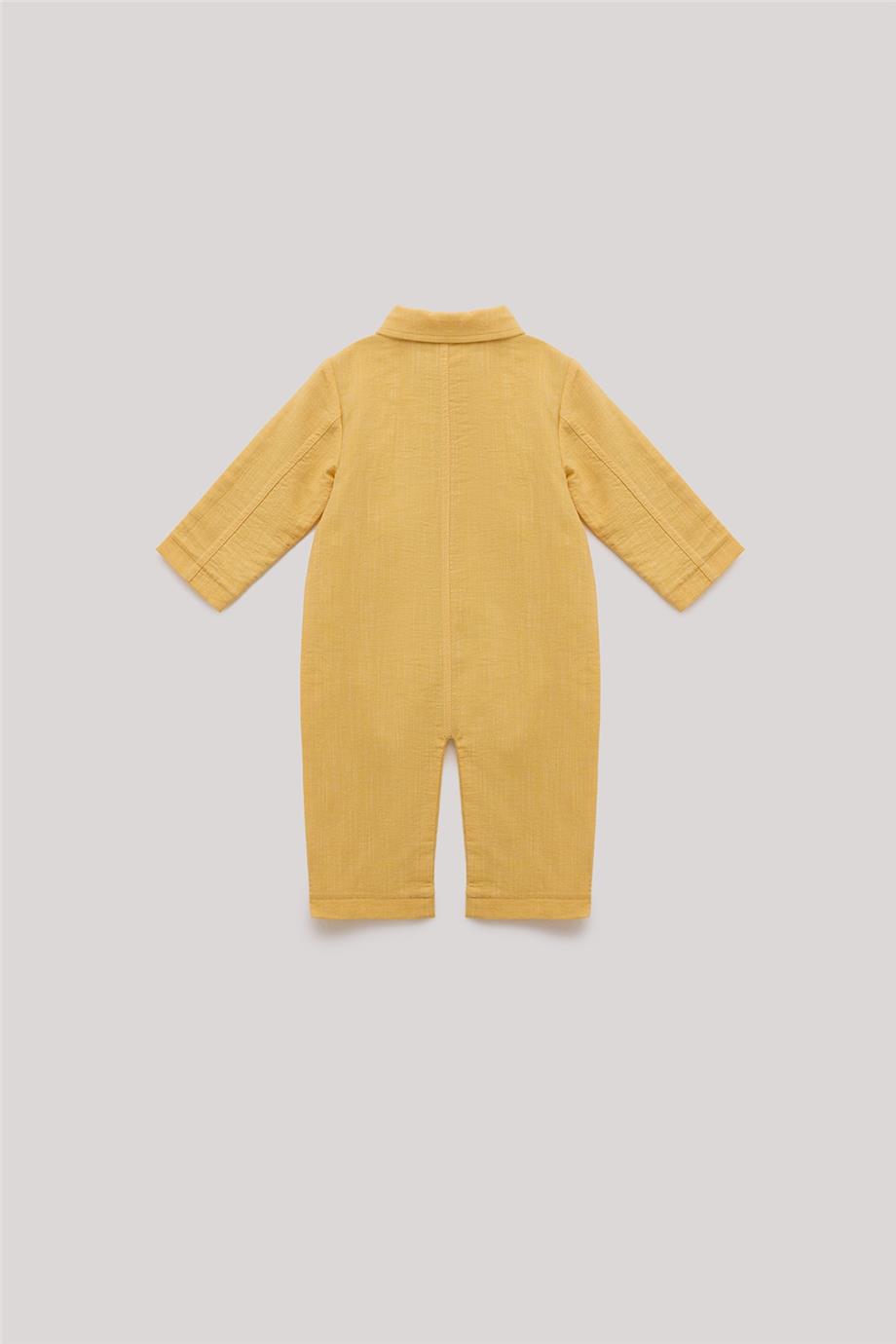 GB Baby Erkek Bebek Hardal Tulum