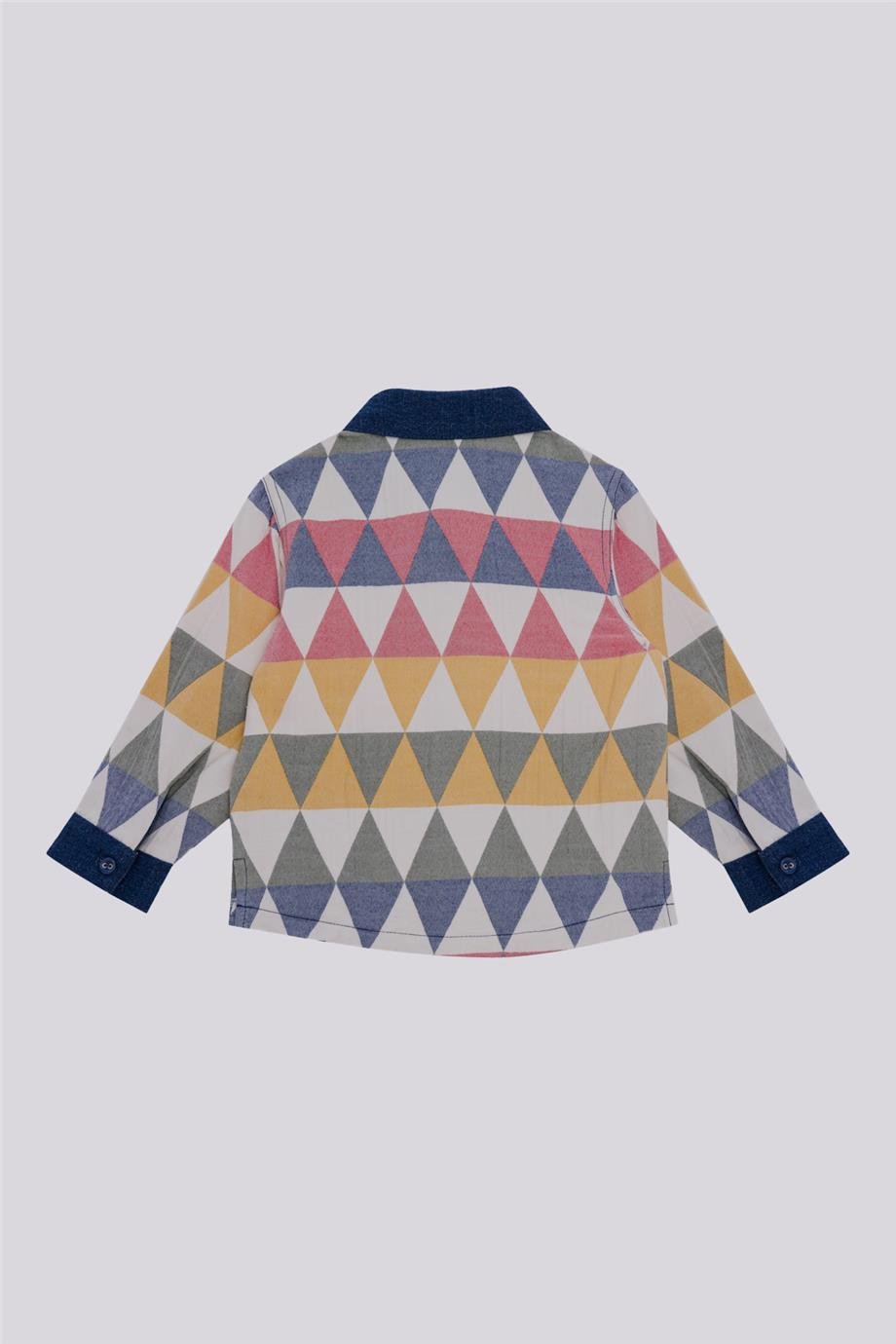 GB Baby Erkek Bebek Renkli GömlekGB Baby Erkek Bebek Renkli Gömlek