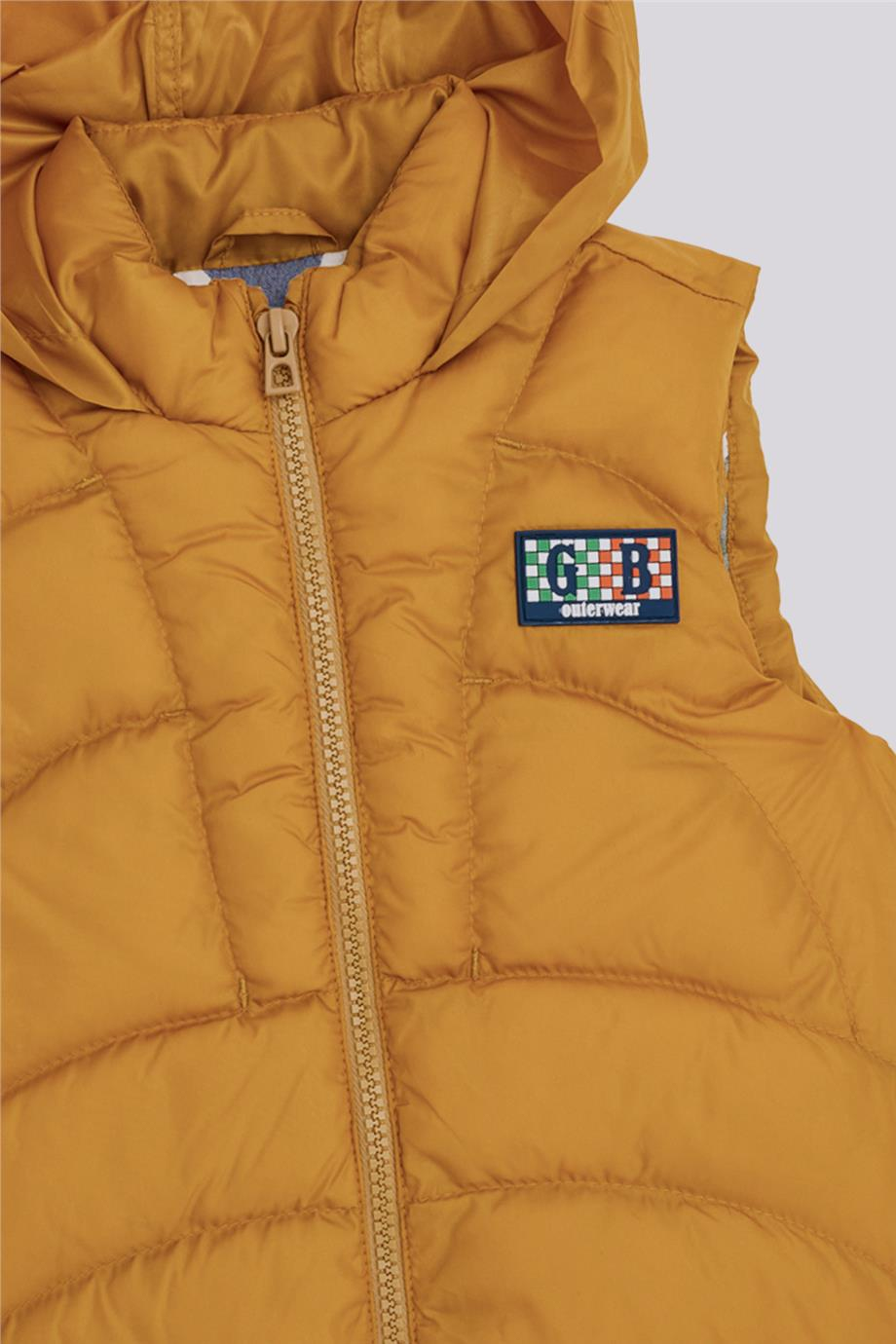 GB Baby Erkek Bebek Sarı YelekGB Baby Erkek Bebek Sarı Yelek