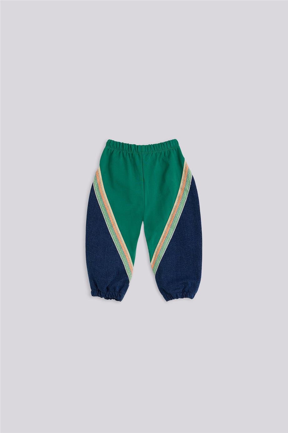 GB Baby Erkek Bebek Yeşil Eşofman AltıGB Baby Erkek Bebek Yeşil Eşofman Altı