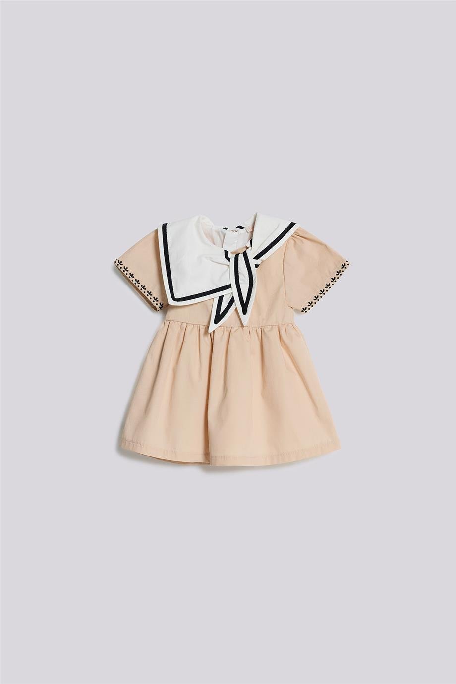 GB Baby Kız Bebek Bej ElbiseGB Baby Kız Bebek Bej Elbise