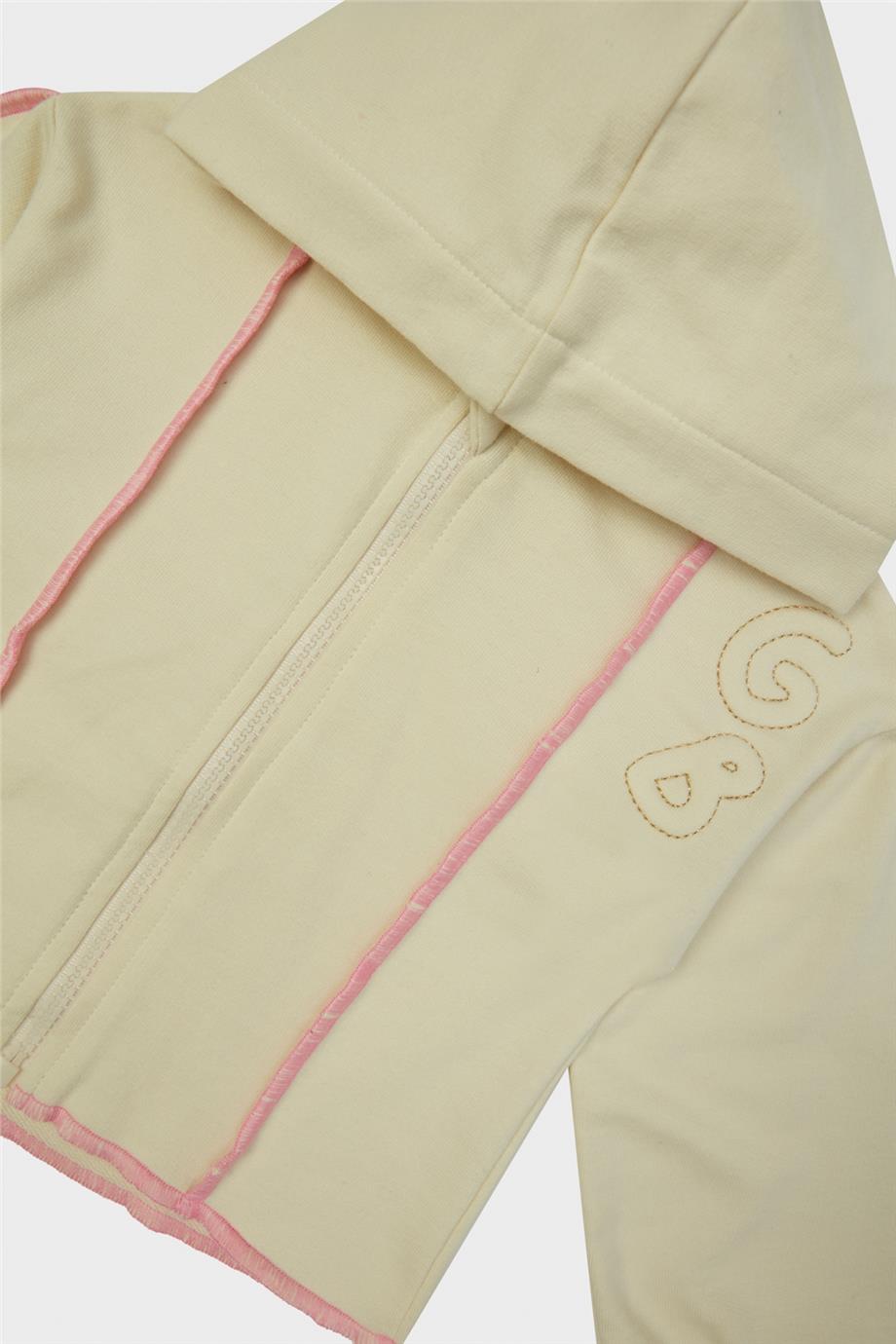 GB Baby Kız Bebek Bej Eşofman Üstü