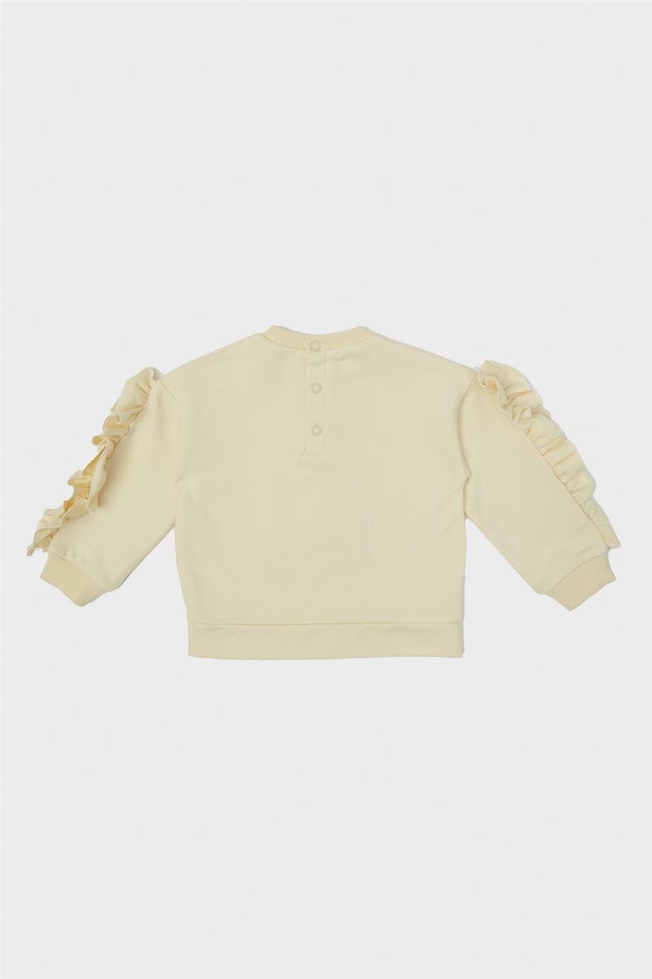 GB Baby Kız Bebek Bej Sweatshirt