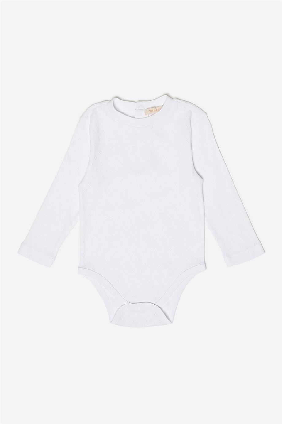 GB Baby Kız Bebek Beyaz Body