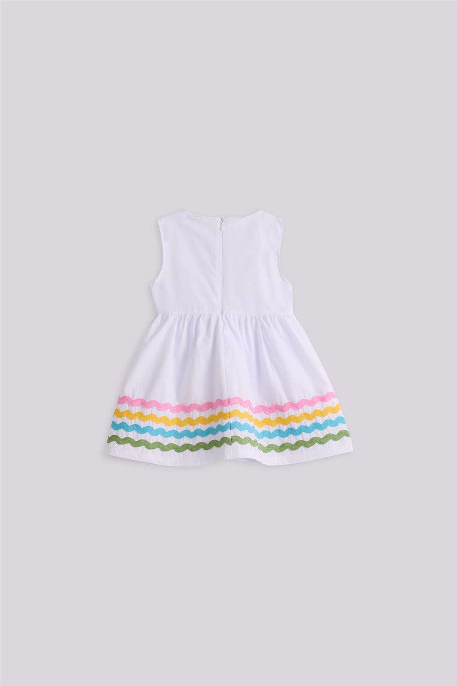 GB Baby Kız Bebek Beyaz ElbiseGB Baby Kız Bebek Beyaz Elbise