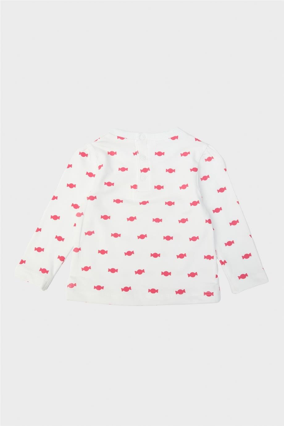 GB Baby Kız Bebek Beyaz T-Shirt