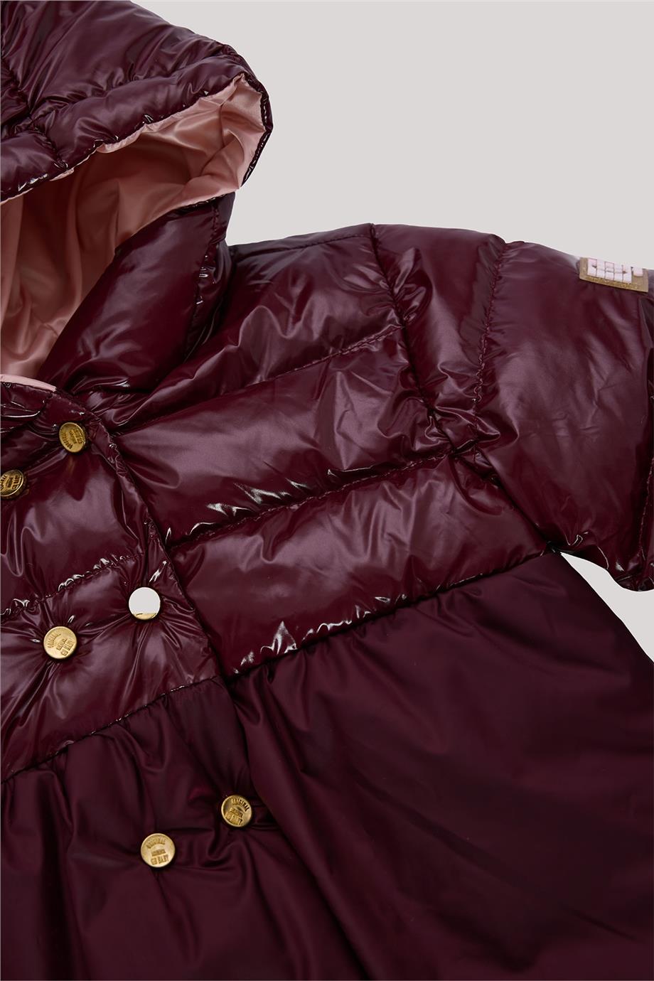 GB Baby Kız Bebek Bordo Mont