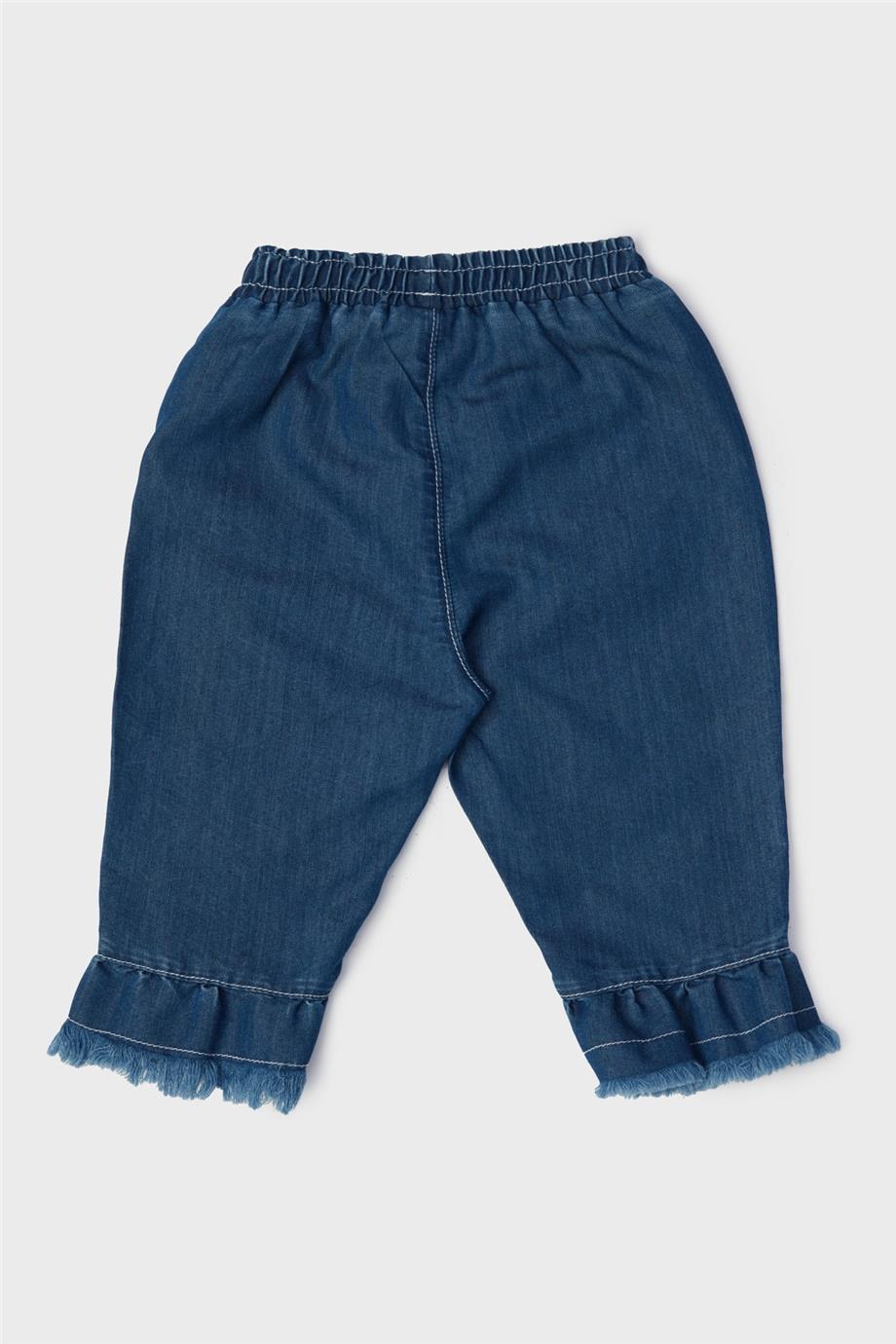GB Baby Kız Bebek Denim Eşofman Altı
