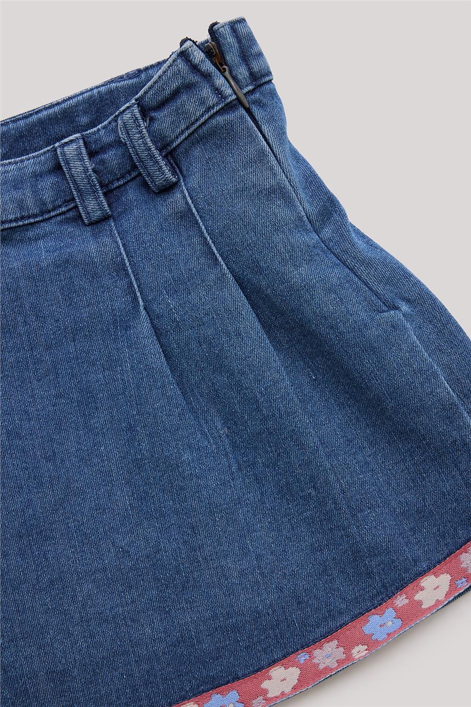 GB Baby Kız Bebek Denim Etek