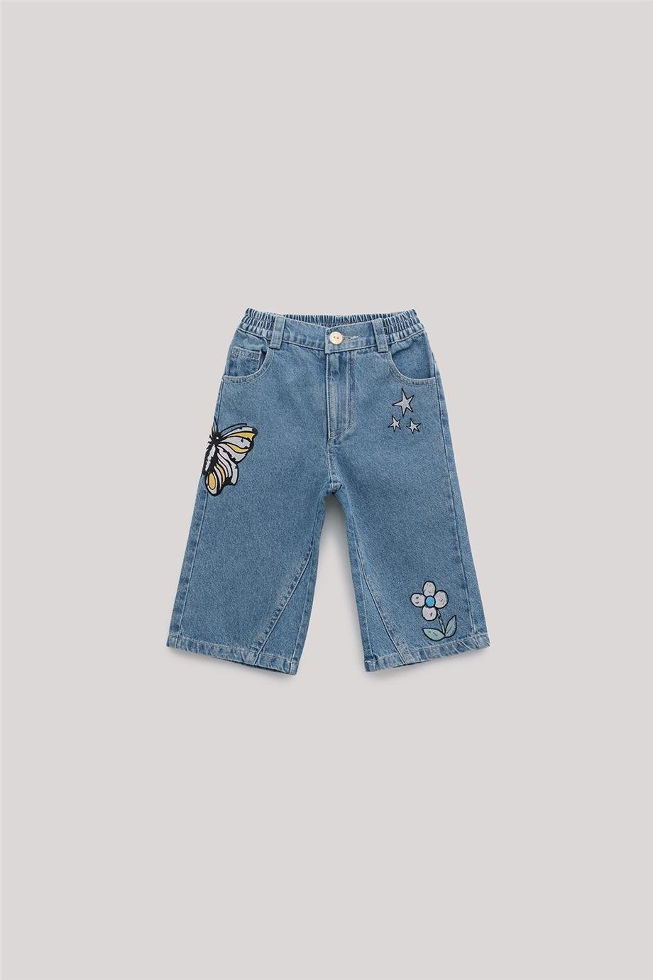GB Baby Kız Bebek Denim Pantolon