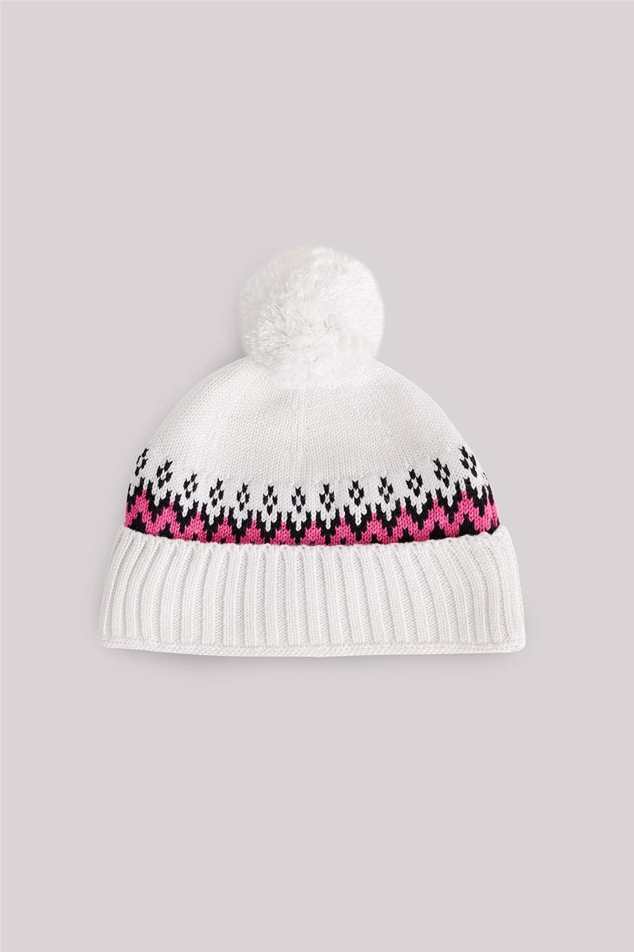 GB Baby Baby Girl Patterned HatGB Baby Baby Girl Patterned Hat