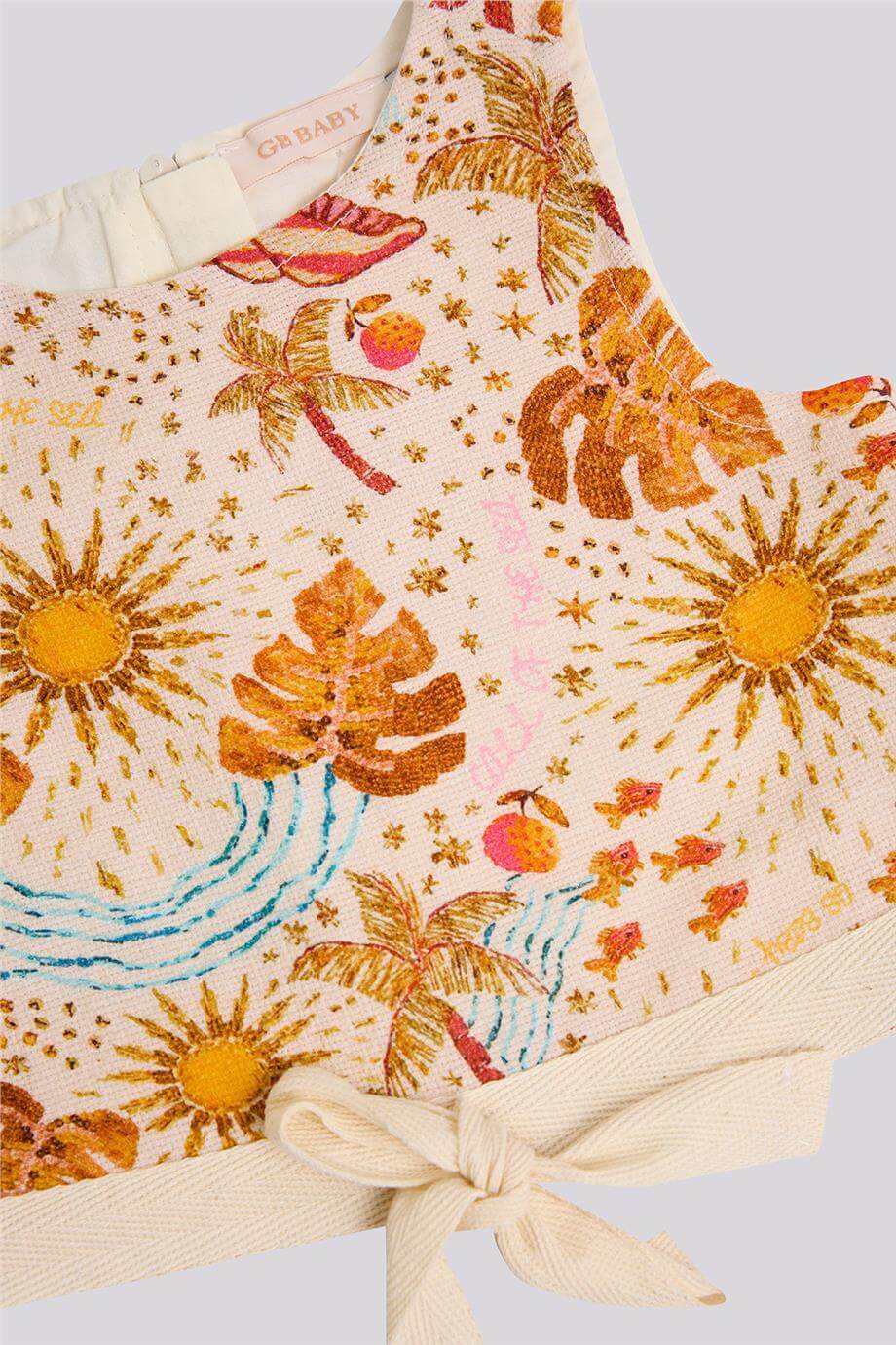 GB Baby Kız Bebek Desenli BluzGB Baby Kız Bebek Desenli Bluz