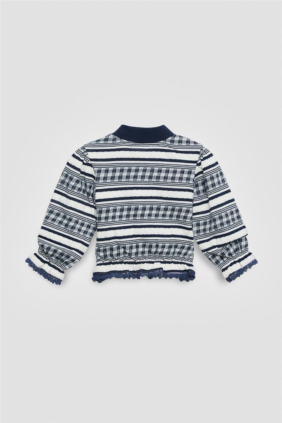 GB Baby Kız Bebek Desenli CeketGB Baby Kız Bebek Desenli Ceket