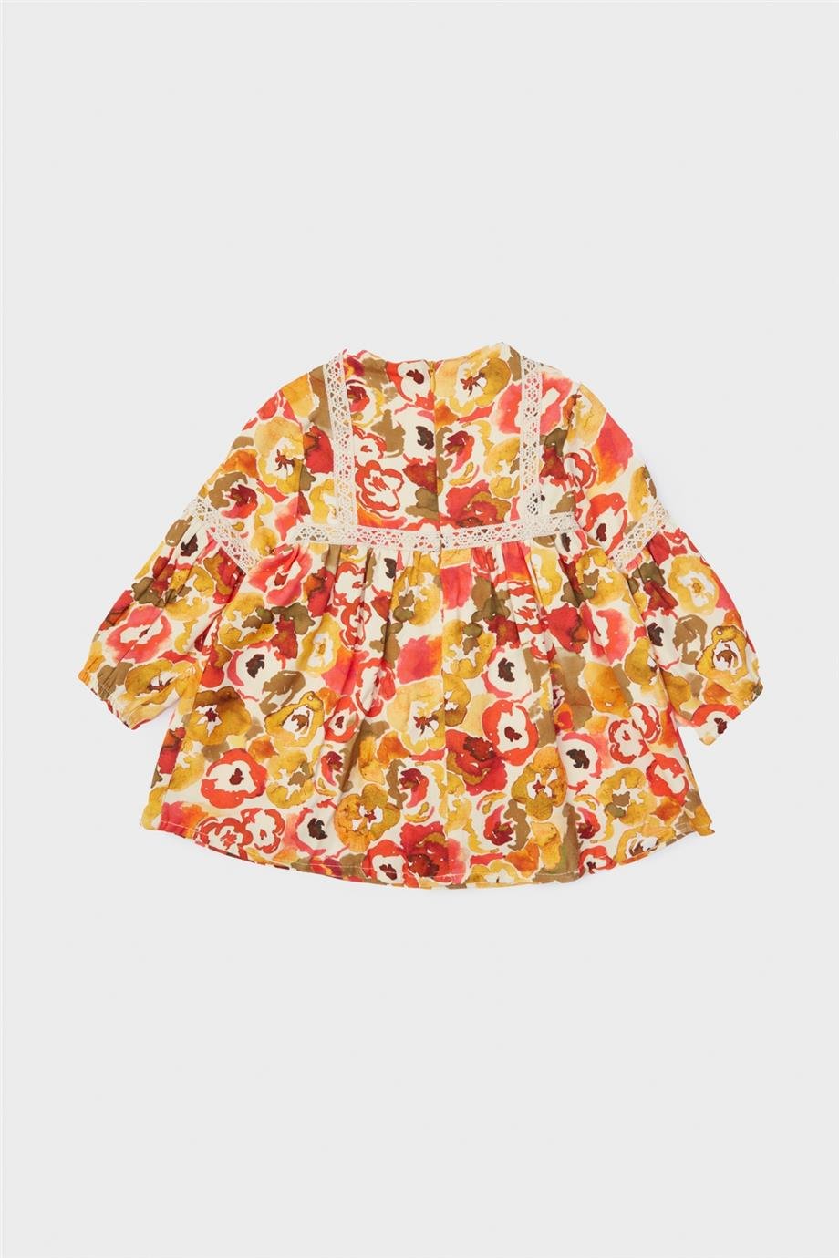 GB Baby Kız Bebek Desenli Elbise