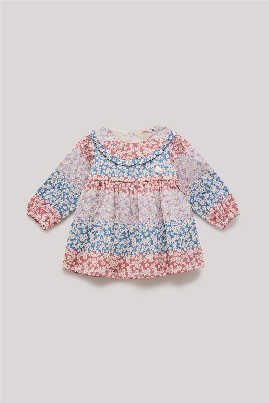 GB Baby Kız Bebek Desenli Elbise