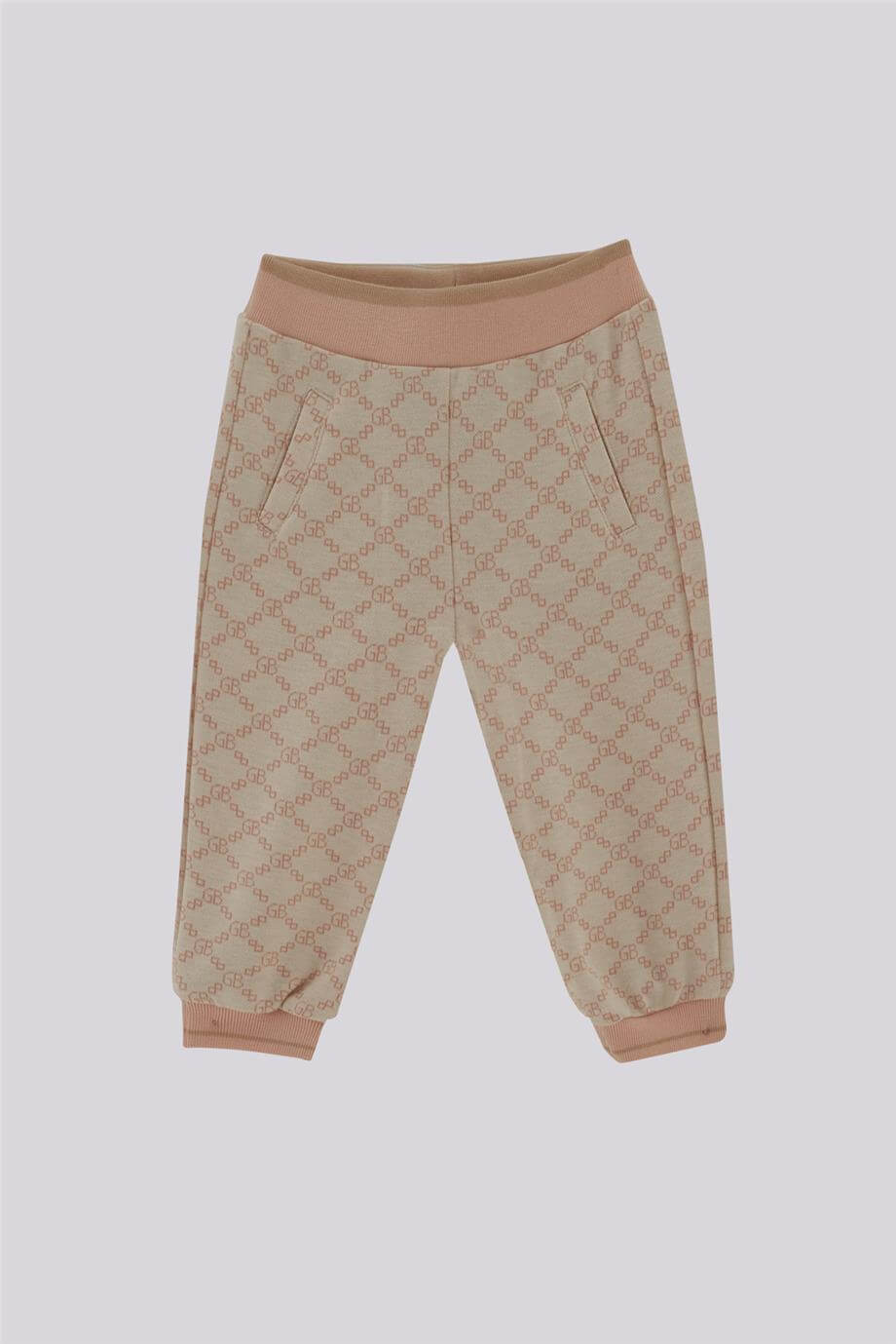 GB Baby Kız Bebek Desenli Eşofman AltıGB Baby Kız Bebek Desenli Eşofman Altı