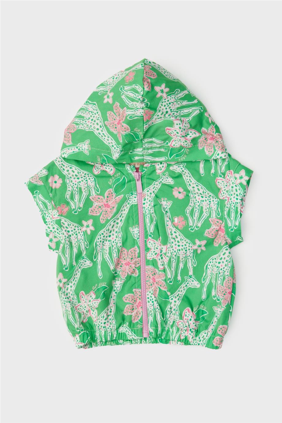 GB Baby Kız Bebek Desenli Eşofman Üstü