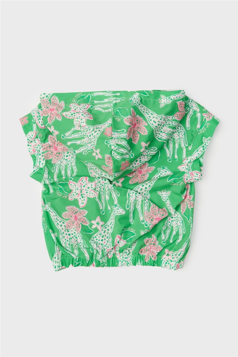 GB Baby Kız Bebek Desenli Eşofman Üstü