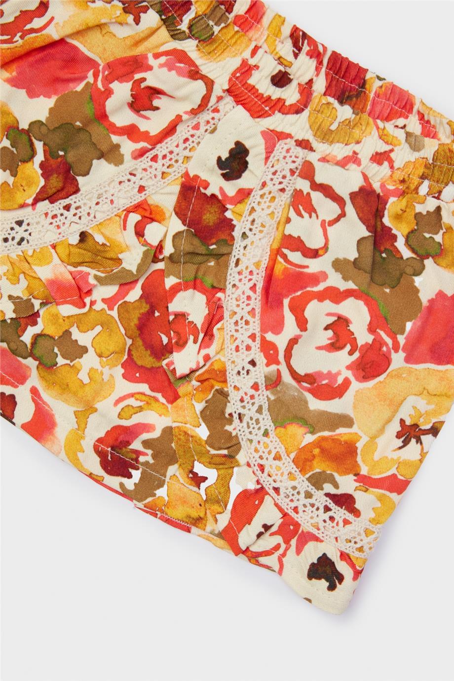 GB Baby Kız Bebek Desenli Etek