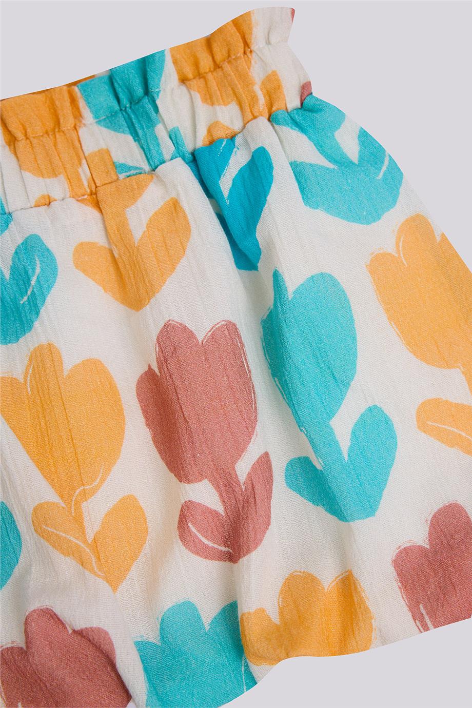 GB Baby Kız Bebek Desenli EtekGB Baby Kız Bebek Desenli Etek