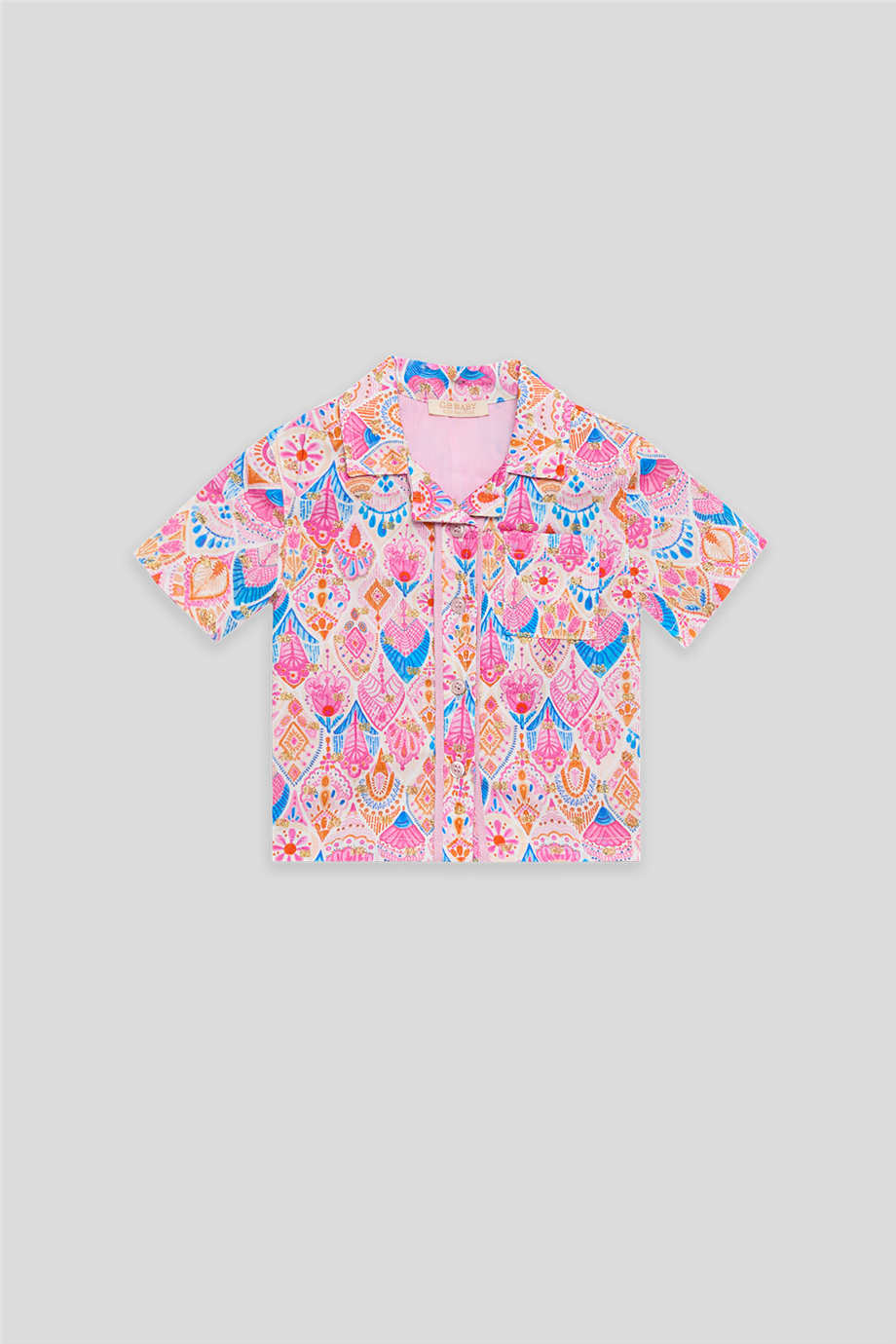 GB Baby Baby Girl Patterned ShirtGB Baby Baby Girl Patterned Shirt