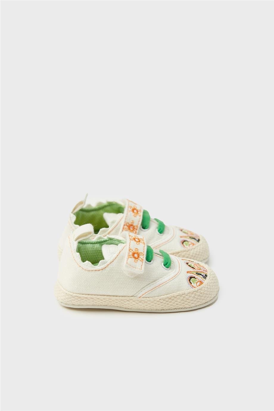 GB Baby Kız Bebek Desenli Patik