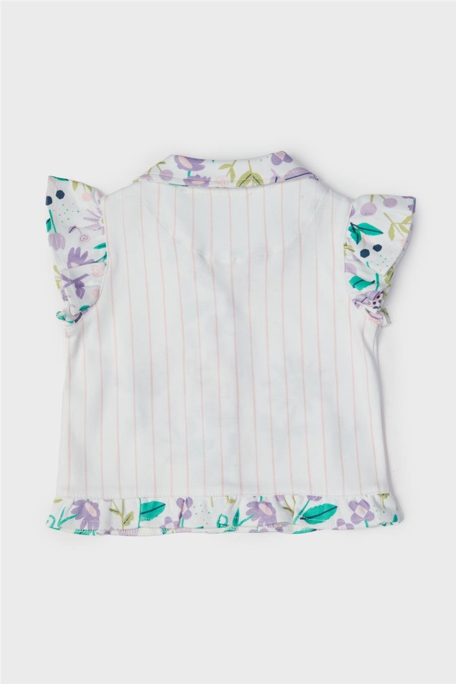 GB Baby Kız Bebek Desenli Pijama Takımı