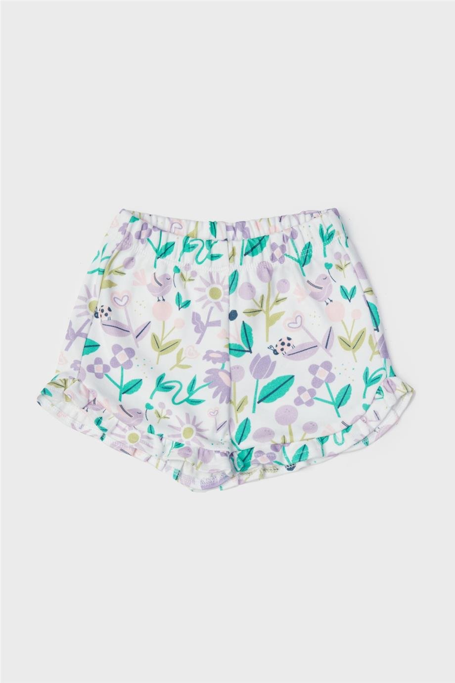 GB Baby Kız Bebek Desenli Pijama Takımı