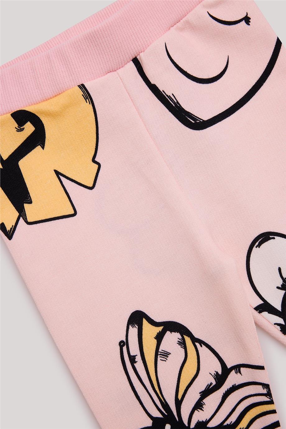 GB Baby Kız Bebek Desenli Tayt