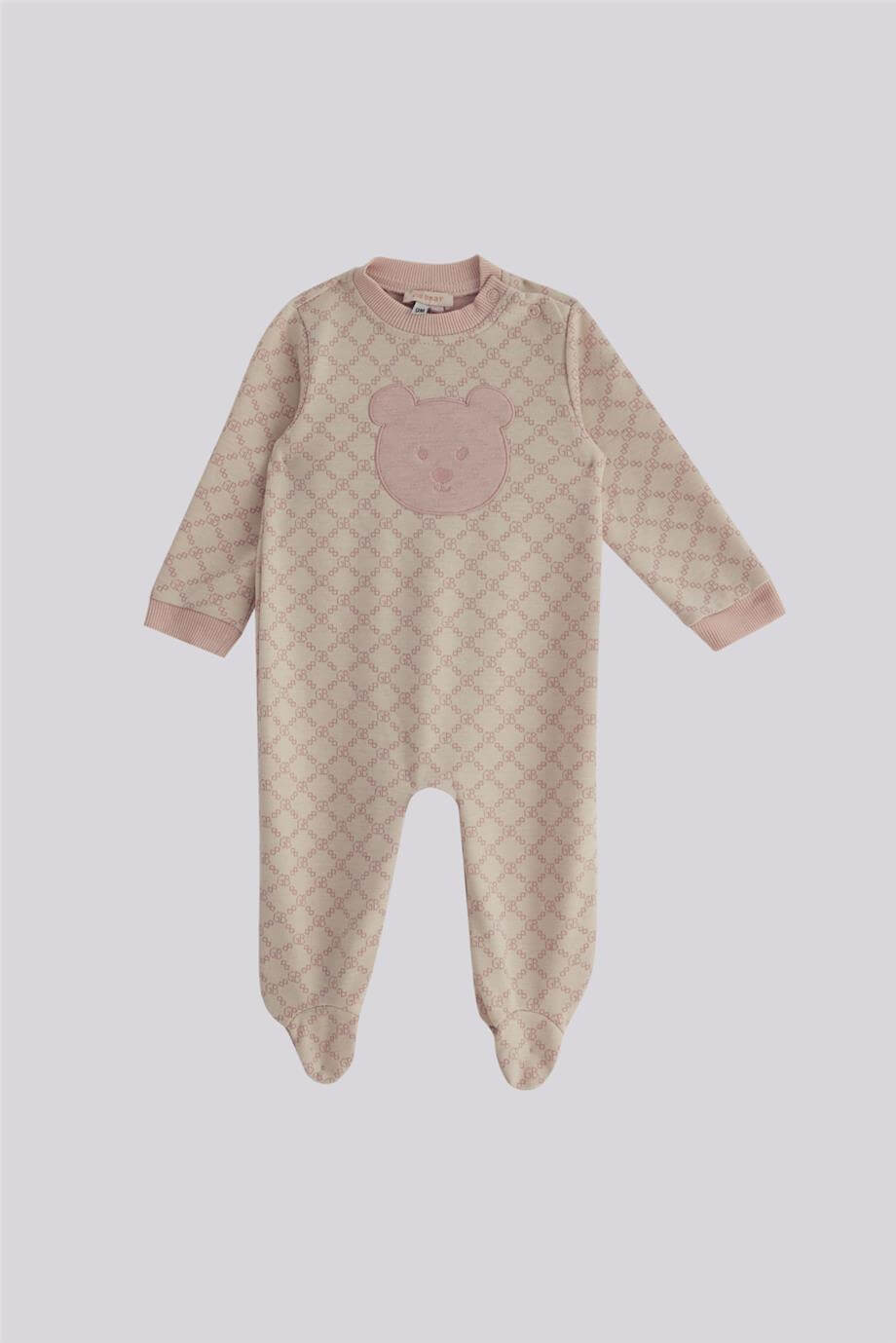 GB Baby Kız Bebek Desenli TulumGB Baby Kız Bebek Desenli Tulum