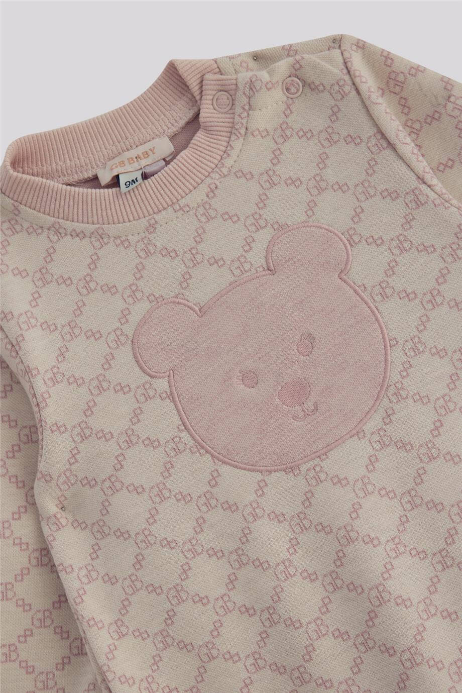 GB Baby Kız Bebek Desenli TulumGB Baby Kız Bebek Desenli Tulum