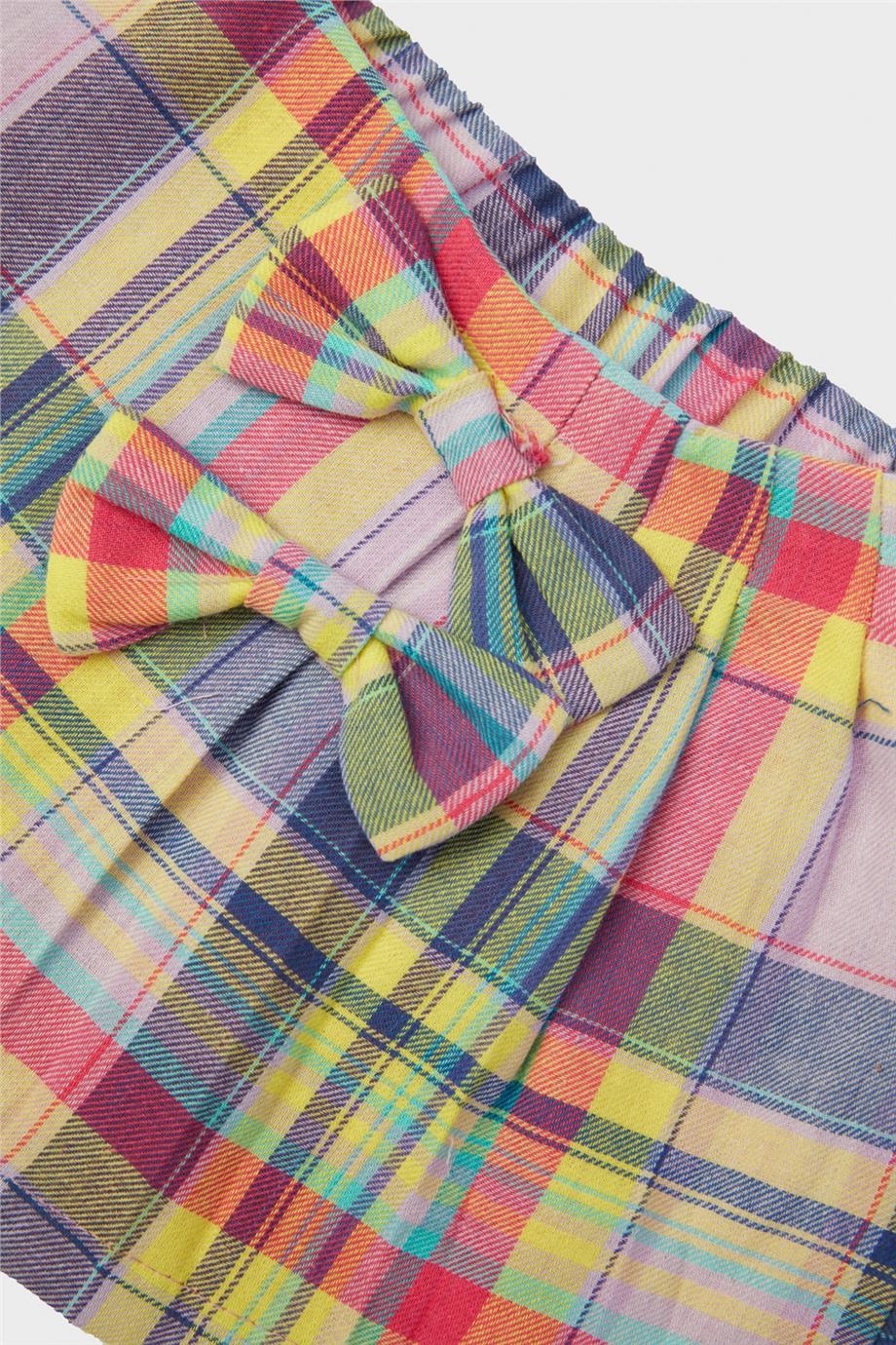 GB Baby Kız Bebek Ekose Etek