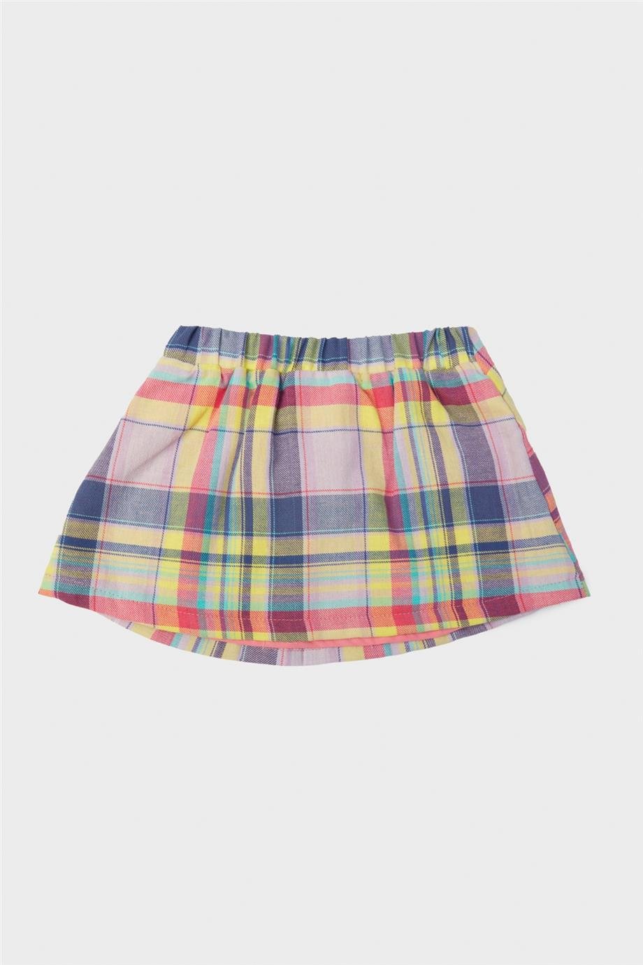 GB Baby Kız Bebek Ekose Etek