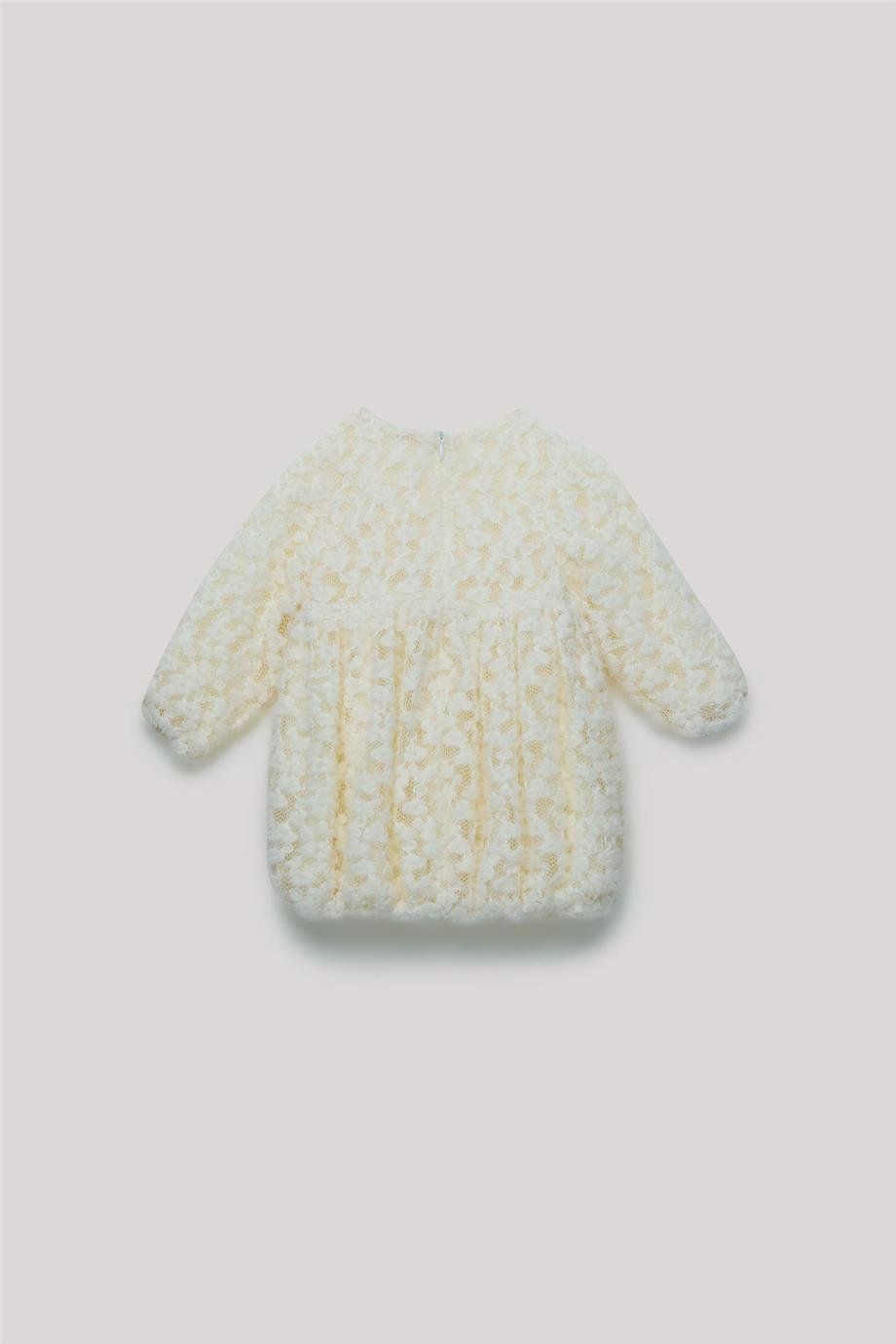 GB Baby Kız Bebek Ekru Elbise
