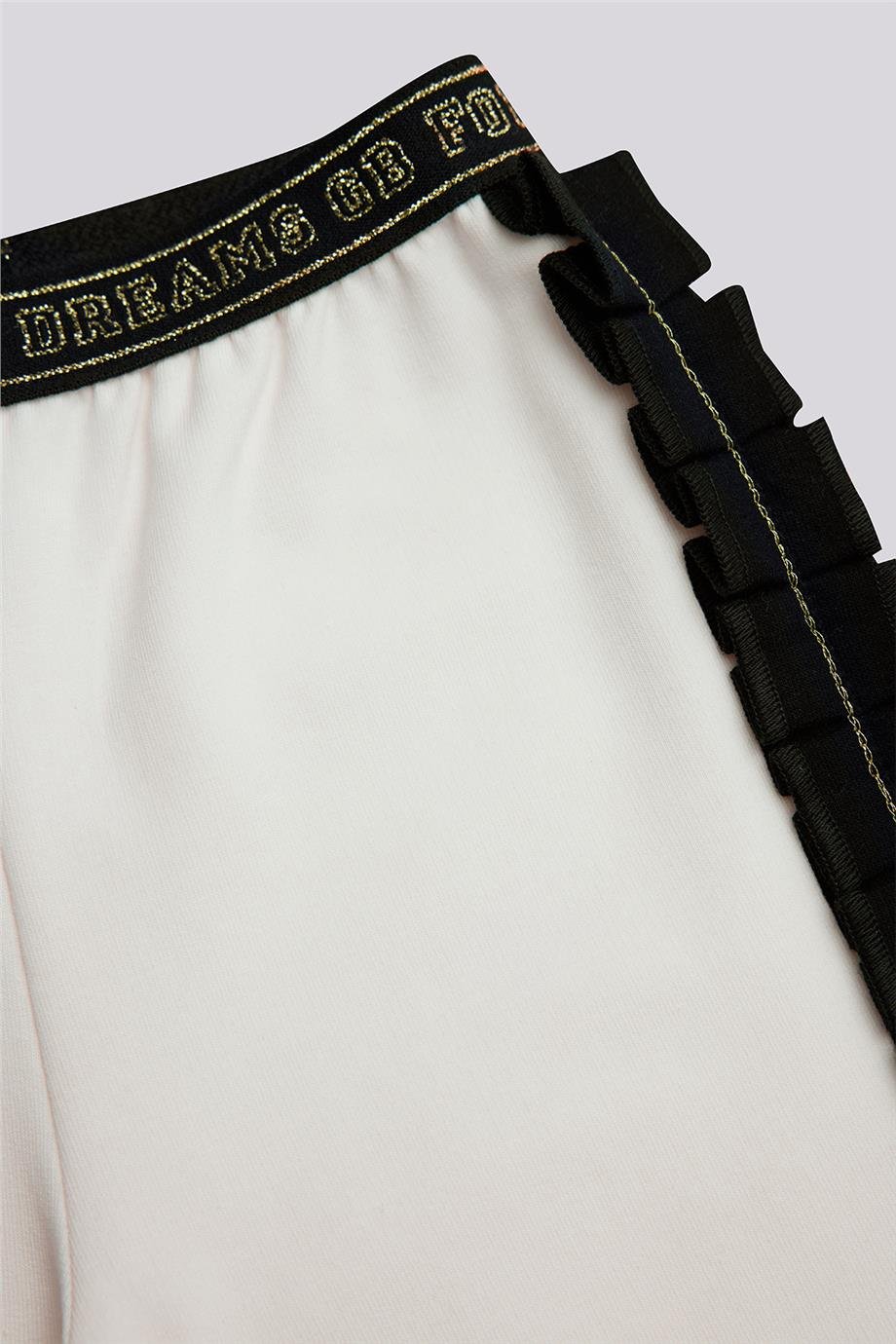 GB Baby Kız Bebek Ekru Eşofman AltıGB Baby Kız Bebek Ekru Eşofman Altı