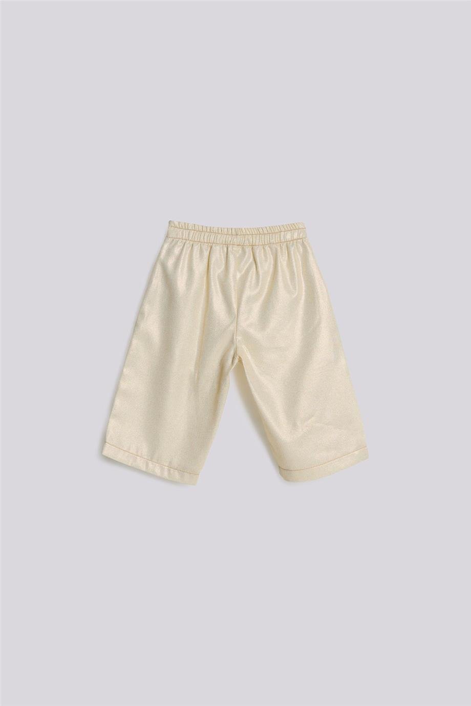 GB Baby Kız Bebek Ekru PantolonGB Baby Kız Bebek Ekru Pantolon