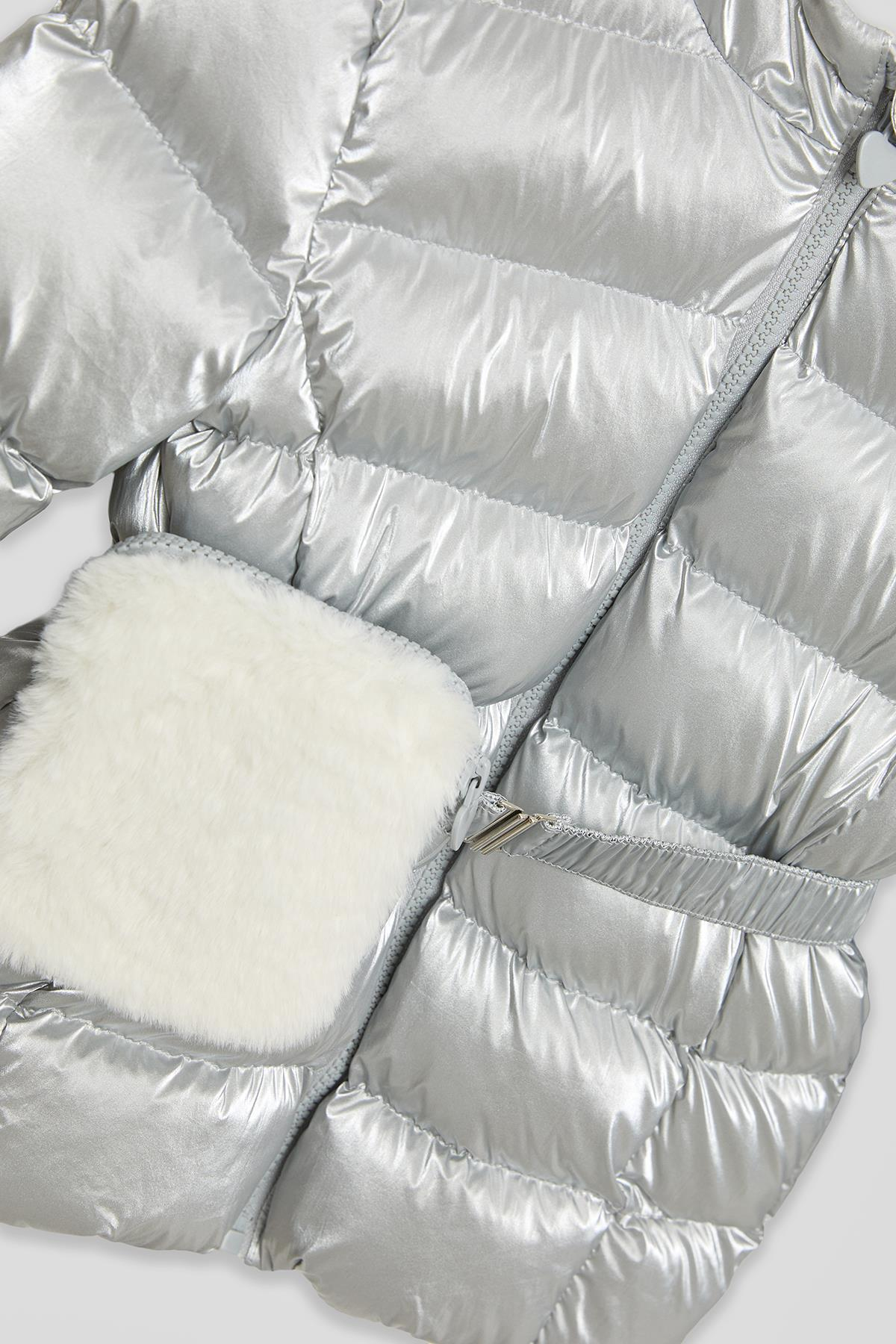 GB Baby Baby Girl Grey CoatGB Baby Baby Girl Grey Coat