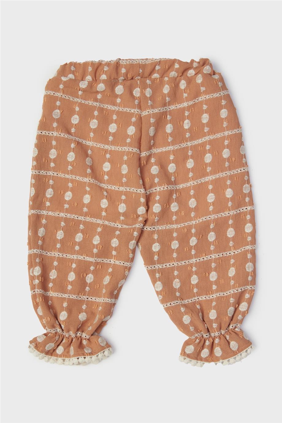 GB Baby Kız Bebek Hardal Eşofman Altı