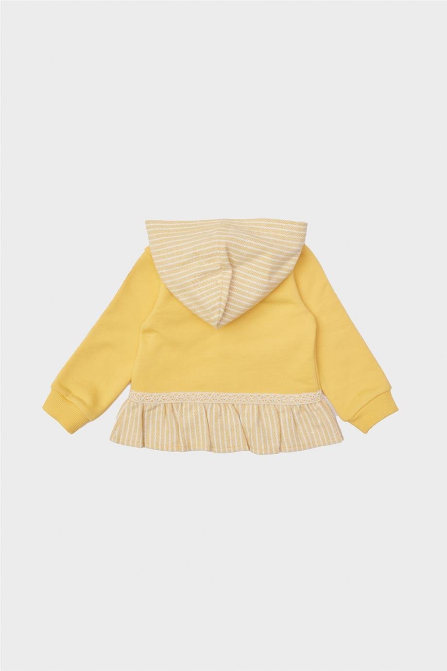 GB Baby Kız Bebek Hardal Eşofman Üstü