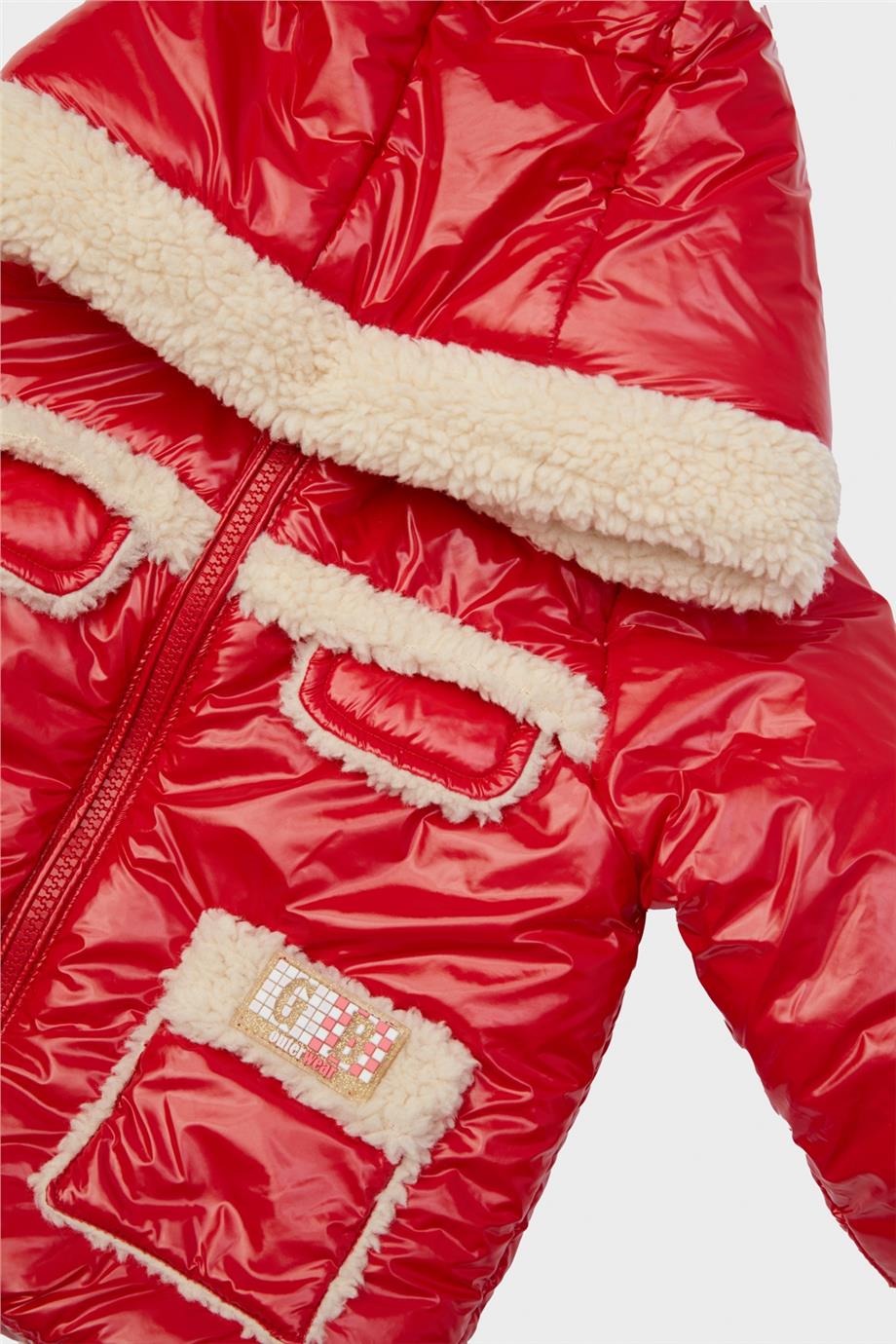 GB Baby Kız Bebek Kırmızı Mont