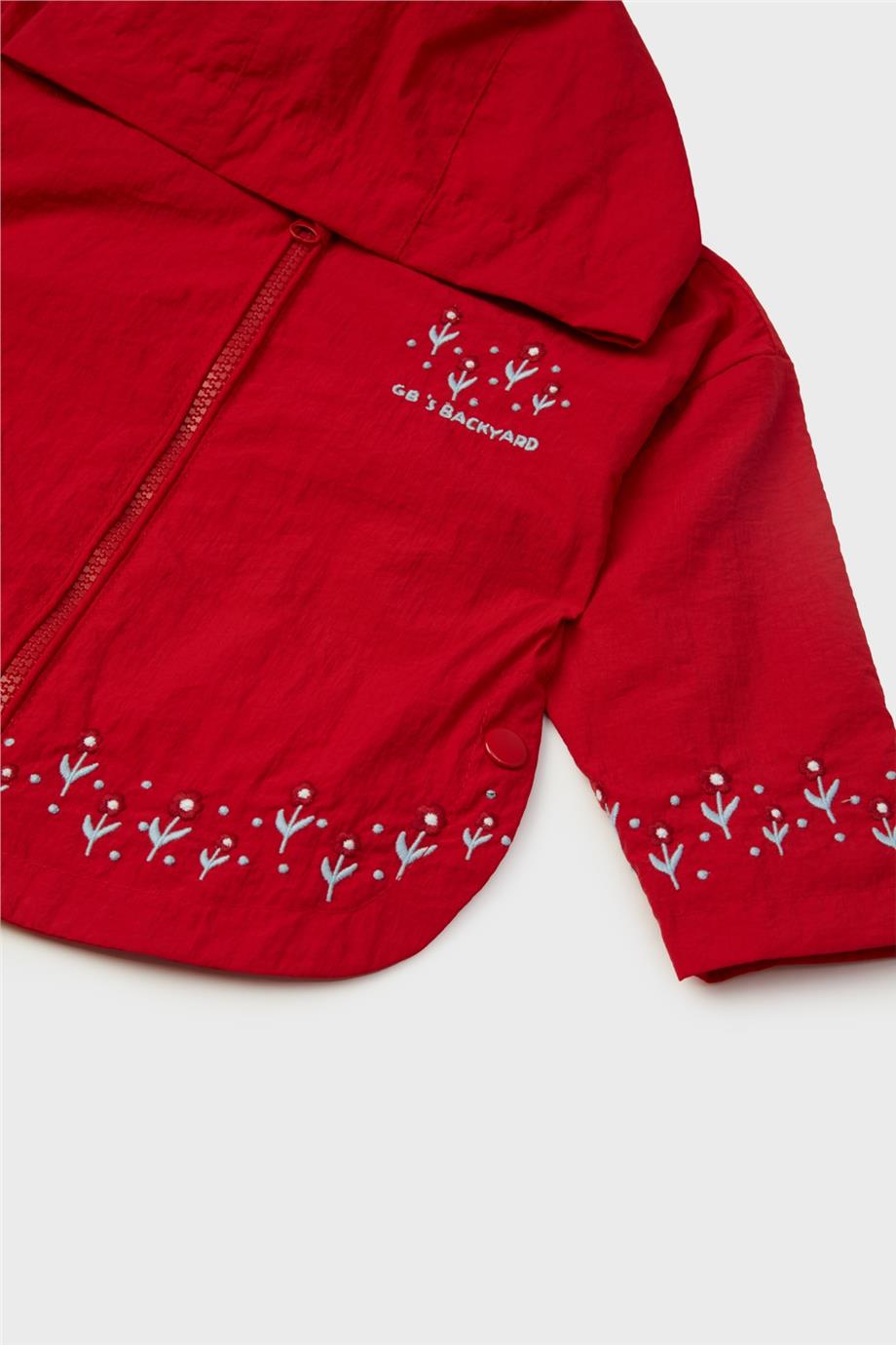 GB Baby Kız Bebek Kırmızı Yağmurluk