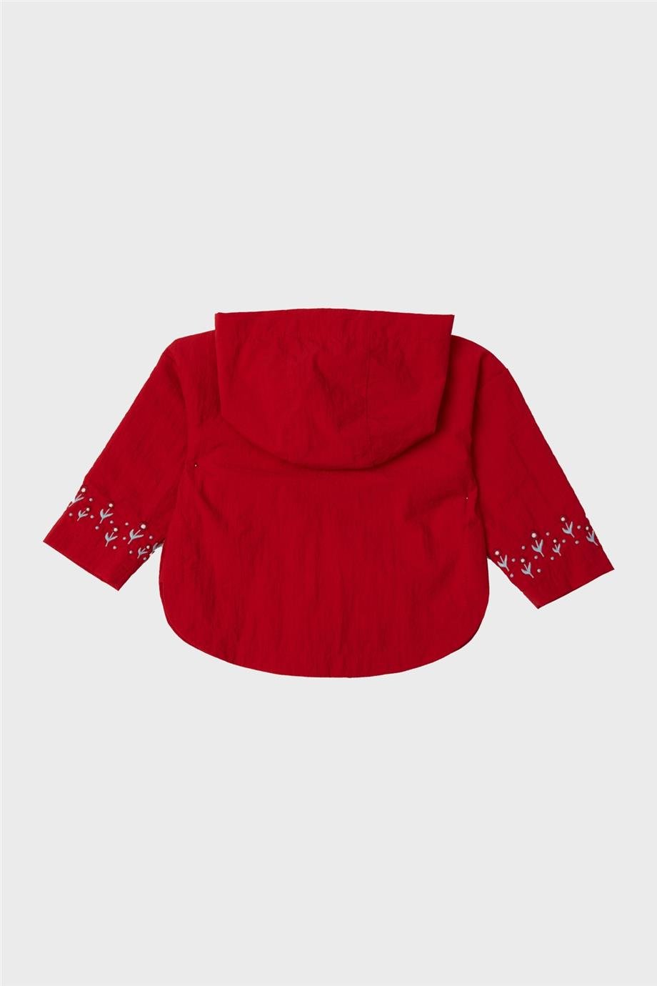 GB Baby Kız Bebek Kırmızı Yağmurluk