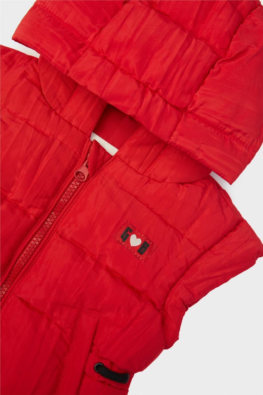 GB Baby Kız Bebek Kırmızı Yelek