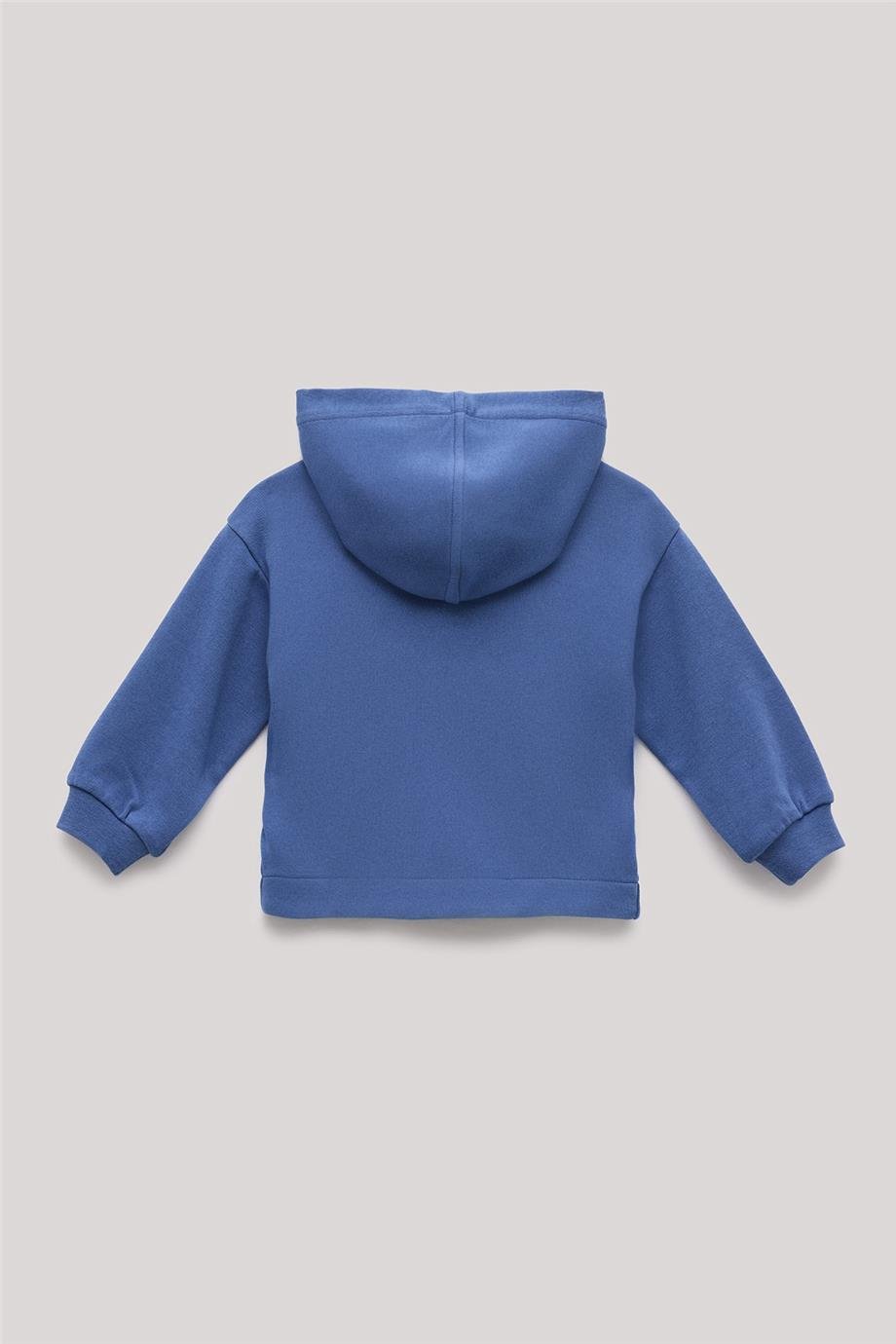 GB Baby Kız Bebek Mavi Eşofman Üstü