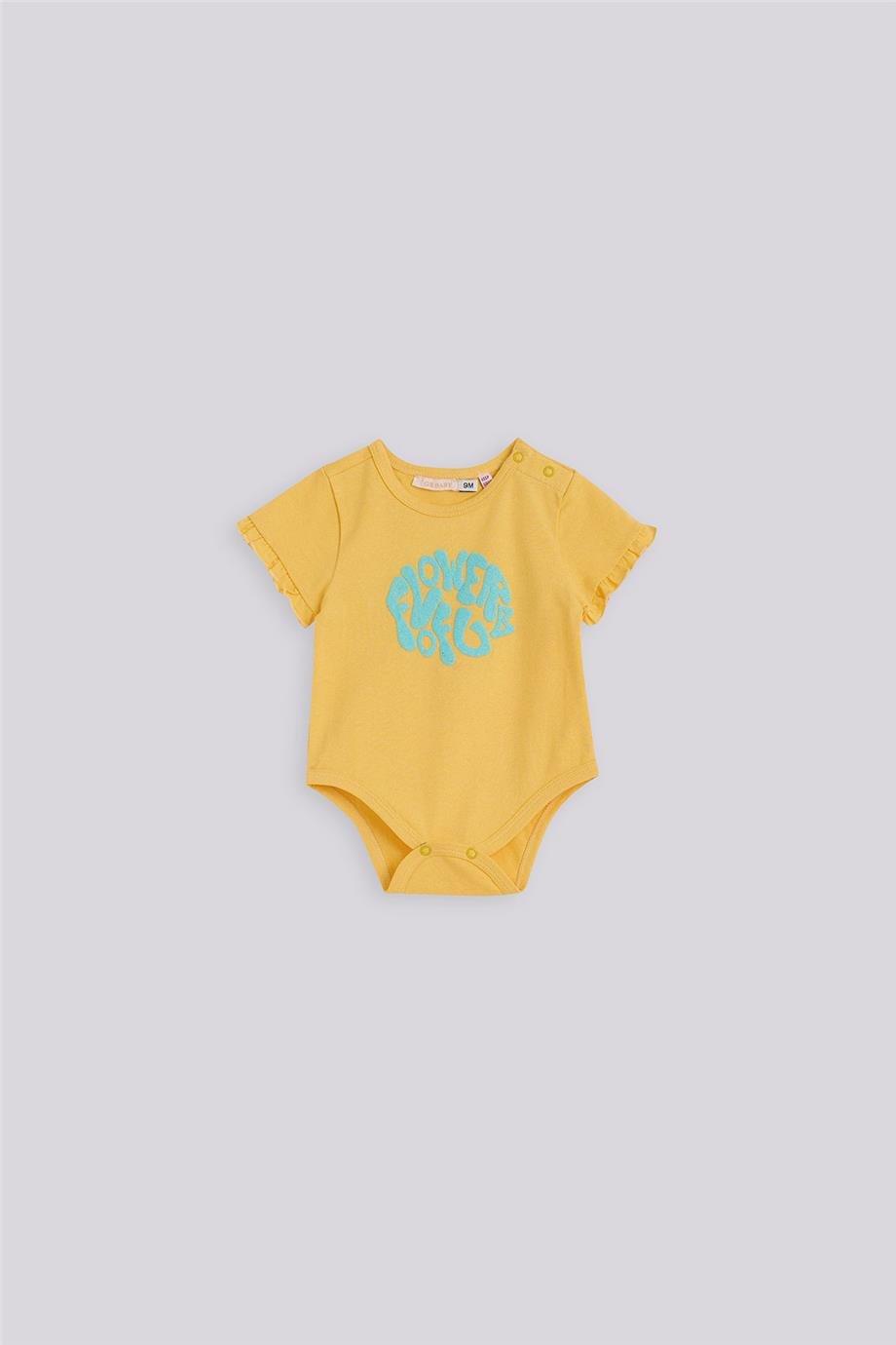 GB Baby Baby Girl Orange TshirtGB Baby Baby Girl Orange Tshirt