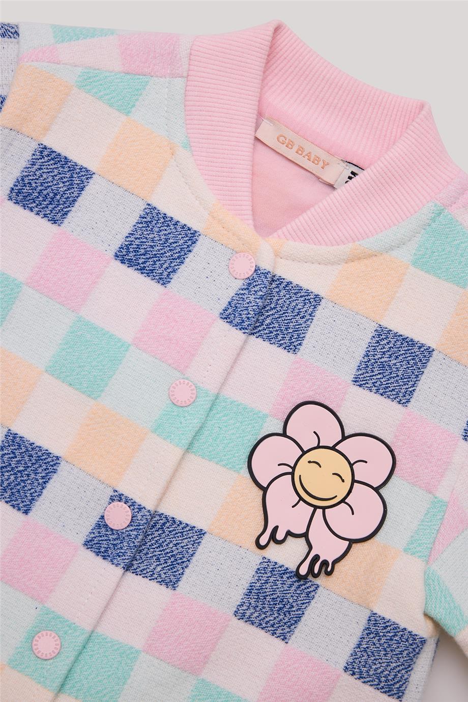 GB Baby Kız Bebek Renkli Ceket
